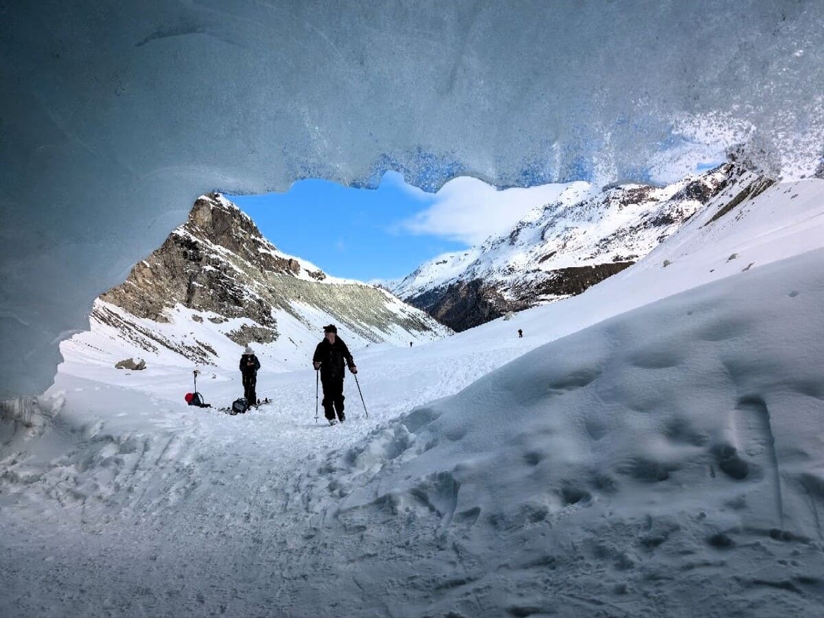 Guide raid ski Zinal mountet