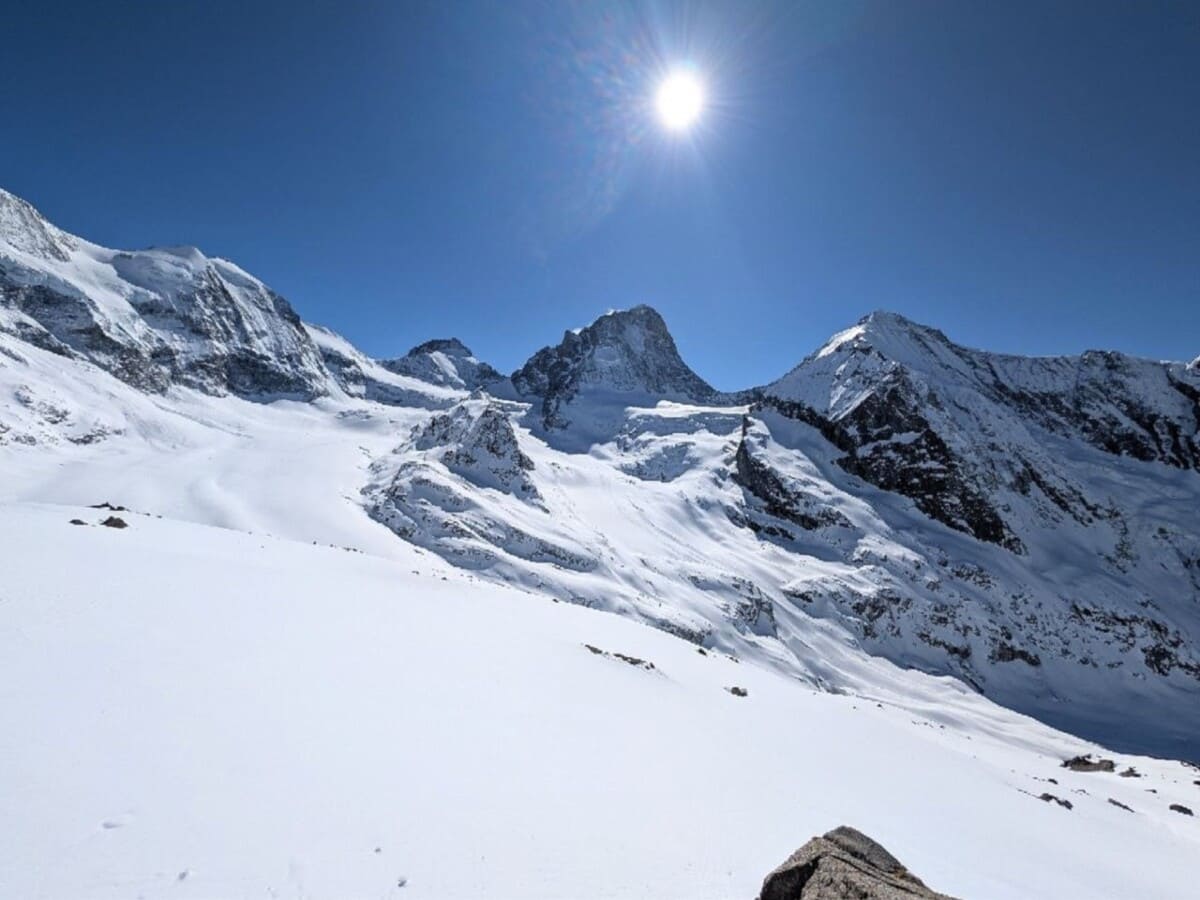 Guide raid ski Zinal mountet