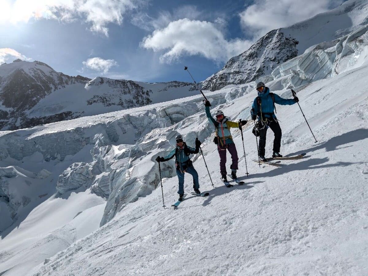 Guide raid ski Zinal mountet