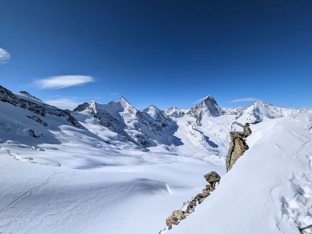 Guide raid ski Zinal mountet