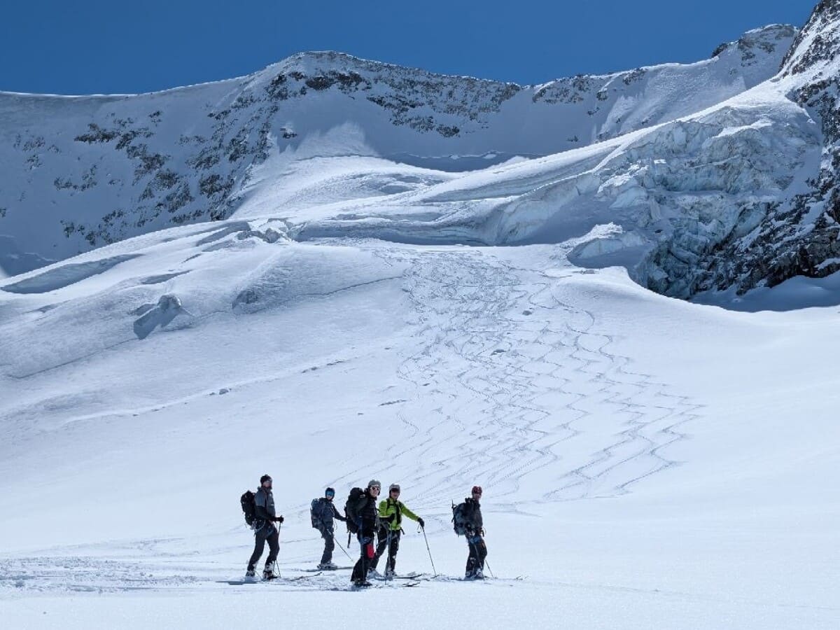 Guide raid ski Zinal mountet