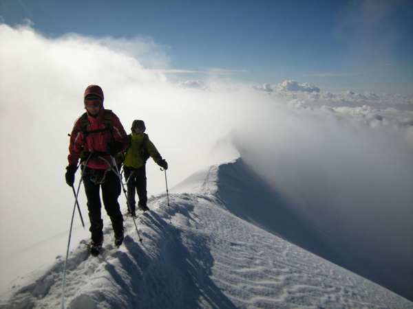 Alpinisme et raids glaciaires au Mont-Rose