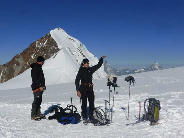 Alpinisme et raids glaciaires au Mont-Rose