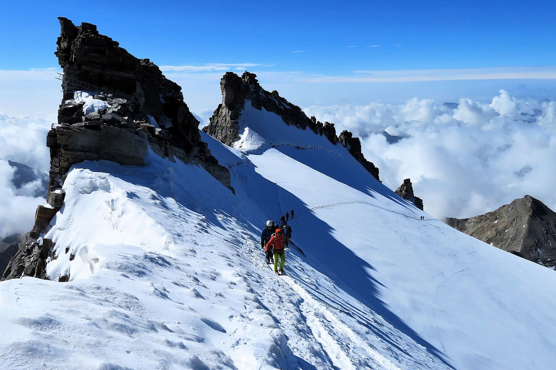 Gravir le Grand Paradis en 2 jours