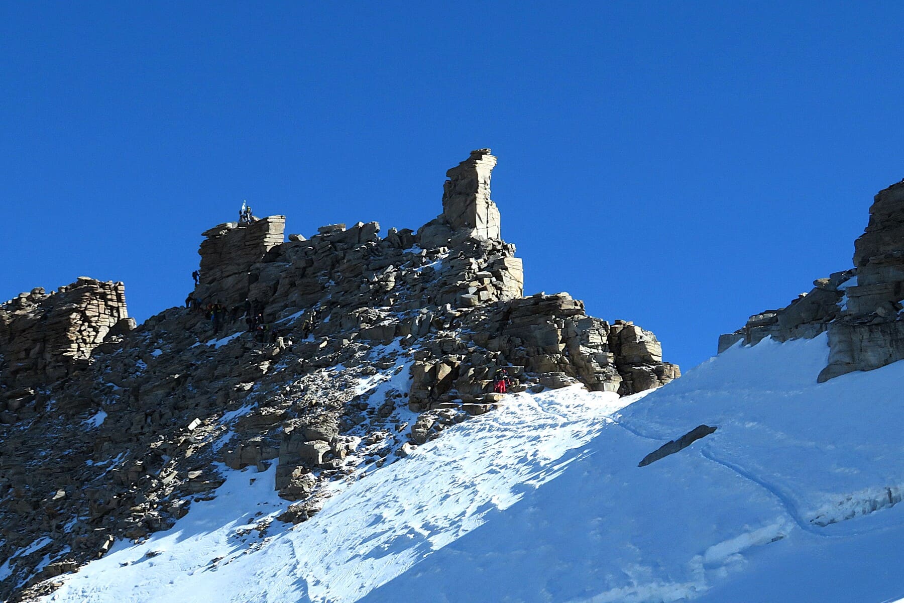 Gravir le Grand Paradis en 2 jours