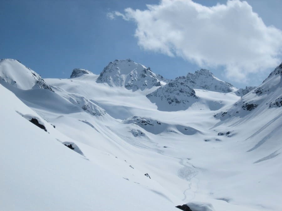 Photos de raid à ski en Autriche : la traversée de la Silvretta avec un guide Alta-Via